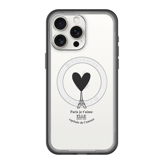 スリムプロテクションプレミアムケース with MagSafe［ ELLE - Paris je t'aime ］