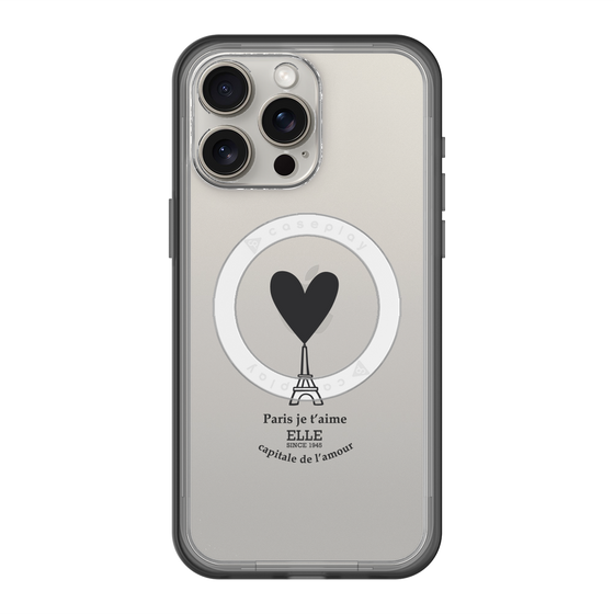 スリムプロテクションプレミアムケース with MagSafe［ ELLE - Paris je t'aime ］