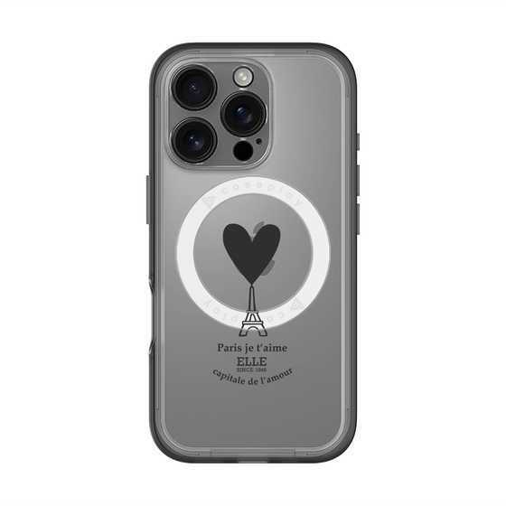 スリムプロテクションプレミアムケース with MagSafe［ ELLE - Paris je t'aime ］
