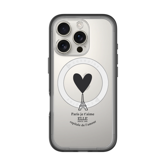 スリムプロテクションプレミアムケース with MagSafe［ ELLE - Paris je t'aime ］