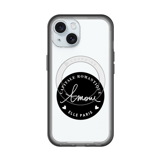 スリムプロテクションプレミアムケース with MagSafe［ ELLE - Capitale Romantique ］