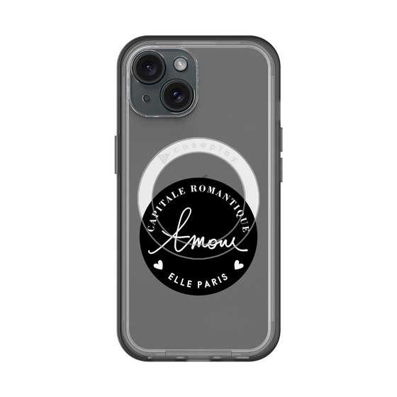 スリムプロテクションプレミアムケース with MagSafe［ ELLE - Capitale Romantique ］