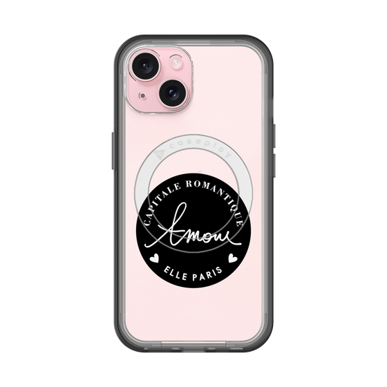スリムプロテクションプレミアムケース with MagSafe［ ELLE - Capitale Romantique ］
