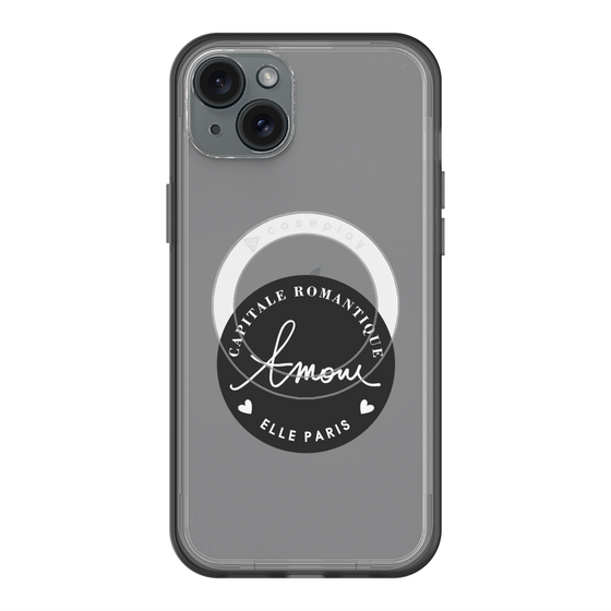 スリムプロテクションプレミアムケース with MagSafe［ ELLE - Capitale Romantique ］