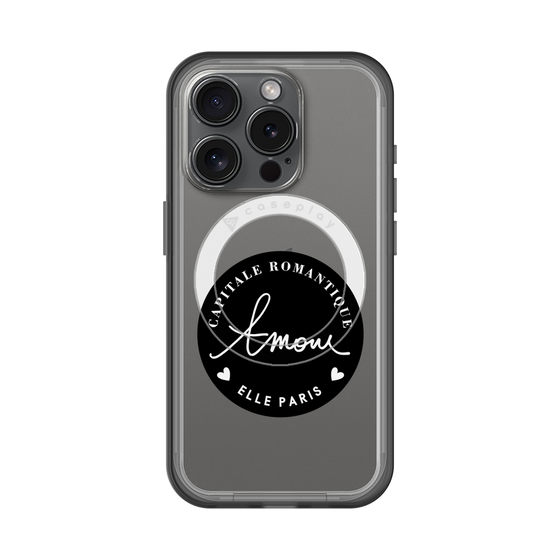 スリムプロテクションプレミアムケース with MagSafe［ ELLE - Capitale Romantique ］