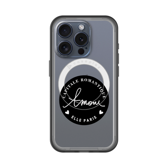 スリムプロテクションプレミアムケース with MagSafe［ ELLE - Capitale Romantique ］