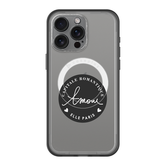 スリムプロテクションプレミアムケース with MagSafe［ ELLE - Capitale Romantique ］