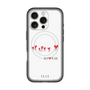 スリムプロテクションプレミアムケース with MagSafe［ ELLE - Let who love me follow me - ホワイト ］