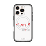 スリムプロテクションプレミアムケース with MagSafe［ ELLE - Let who love me follow me - ホワイト ］
