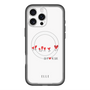 スリムプロテクションプレミアムケース with MagSafe［ ELLE - Let who love me follow me - ホワイト ］