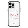 スリムプロテクションプレミアムケース with MagSafe［ ELLE - Let who love me follow me - ホワイト ］