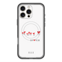 スリムプロテクションプレミアムケース with MagSafe［ ELLE - Let who love me follow me - ホワイト ］