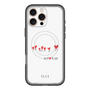 スリムプロテクションプレミアムケース with MagSafe［ ELLE - Let who love me follow me - ホワイト ］