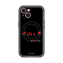 スリムプロテクションプレミアムケース with MagSafe［ ELLE - Let who love me follow me - ブラック ］
