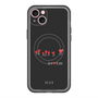 スリムプロテクションプレミアムケース with MagSafe［ ELLE - Let who love me follow me - ブラック ］