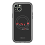 スリムプロテクションプレミアムケース with MagSafe［ ELLE - Let who love me follow me - ブラック ］