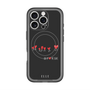 スリムプロテクションプレミアムケース with MagSafe［ ELLE - Let who love me follow me - ブラック ］