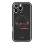 スリムプロテクションプレミアムケース with MagSafe［ ELLE - Let who love me follow me - ブラック ］
