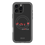スリムプロテクションプレミアムケース with MagSafe［ ELLE - Let who love me follow me - ブラック ］