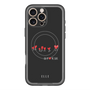 スリムプロテクションプレミアムケース with MagSafe［ ELLE - Let who love me follow me - ブラック ］