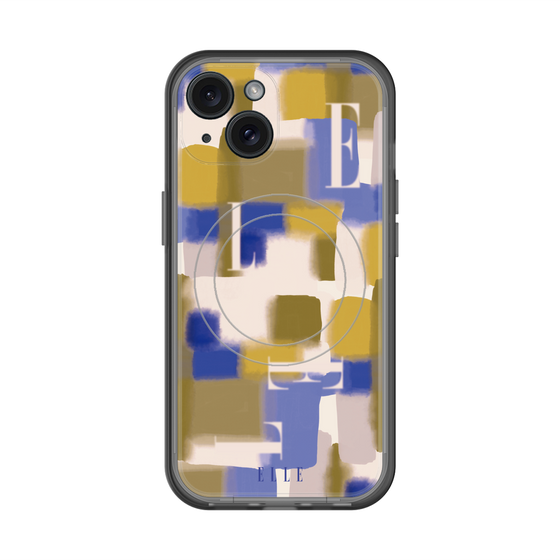 スリムプロテクションプレミアムケース with MagSafe［ ELLE - Iconics Prints4 ］