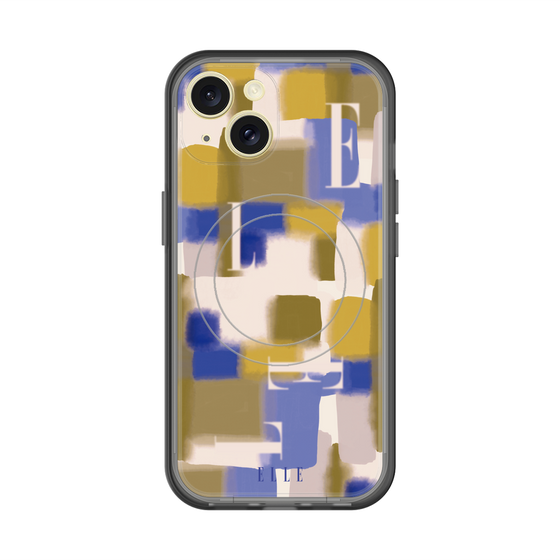 スリムプロテクションプレミアムケース with MagSafe［ ELLE - Iconics Prints4 ］