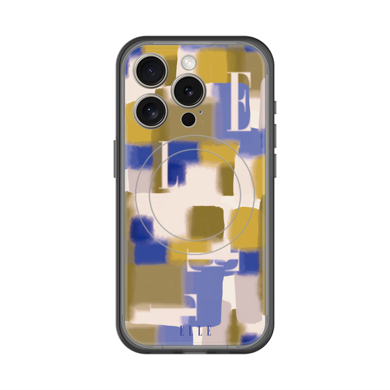 スリムプロテクションプレミアムケース with MagSafe［ ELLE - Iconics Prints4 ］