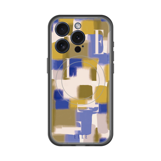 スリムプロテクションプレミアムケース with MagSafe［ ELLE - Iconics Prints4 ］