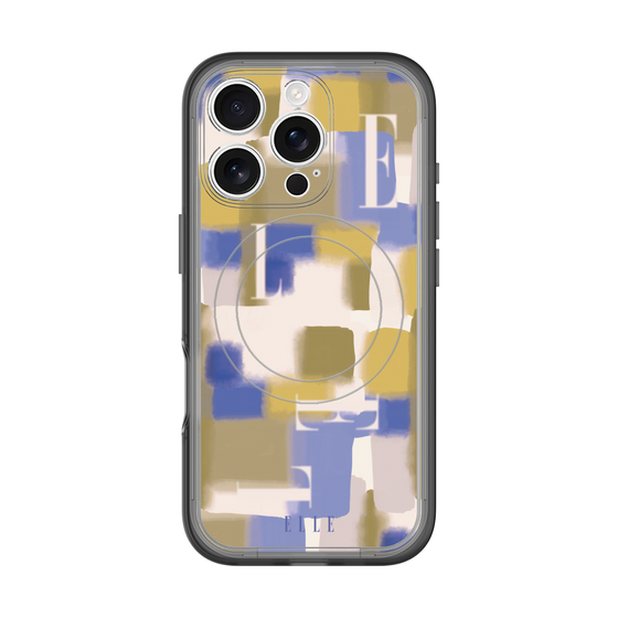 スリムプロテクションプレミアムケース with MagSafe［ ELLE - Iconics Prints4 ］