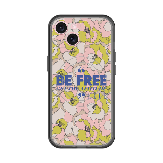 スリムプロテクションプレミアムケース with MagSafe［ ELLE - Be Free ］