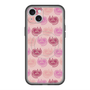 スリムプロテクションプレミアムケース with MagSafe［ ELLE - Cat Pattern - ピンク ］
