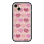 スリムプロテクションプレミアムケース with MagSafe［ ELLE - Cat Pattern - ピンク ］
