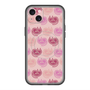 スリムプロテクションプレミアムケース with MagSafe［ ELLE - Cat Pattern - ピンク ］