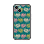 スリムプロテクションプレミアムケース with MagSafe［ ELLE - Cat Pattern - グリーン ］