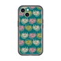 スリムプロテクションプレミアムケース with MagSafe［ ELLE - Cat Pattern - グリーン ］