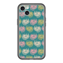 スリムプロテクションプレミアムケース with MagSafe［ ELLE - Cat Pattern - グリーン ］