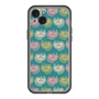 スリムプロテクションプレミアムケース with MagSafe［ ELLE - Cat Pattern - グリーン ］
