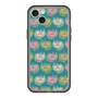 スリムプロテクションプレミアムケース with MagSafe［ ELLE - Cat Pattern - グリーン ］