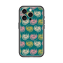 スリムプロテクションプレミアムケース with MagSafe［ ELLE - Cat Pattern - グリーン ］
