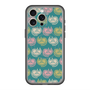 スリムプロテクションプレミアムケース with MagSafe［ ELLE - Cat Pattern - グリーン ］