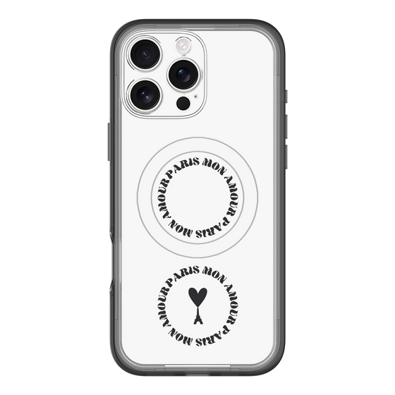 スリムプロテクションプレミアムケース with MagSafe［ ELLE - Mon Amour Paris ］