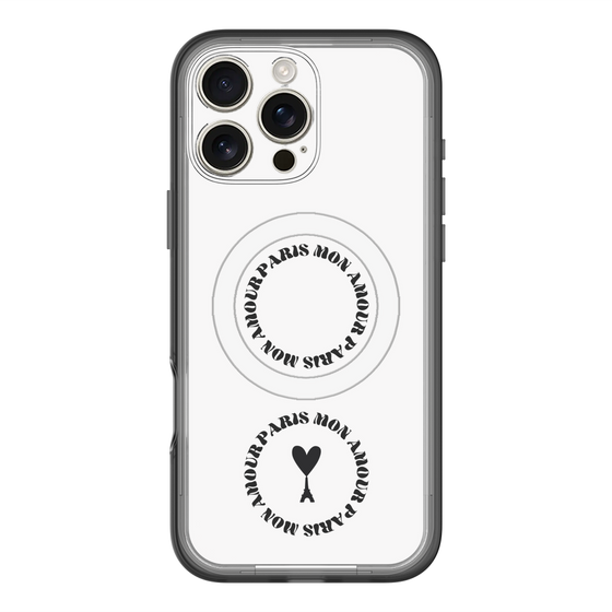 スリムプロテクションプレミアムケース with MagSafe［ ELLE - Mon Amour Paris ］