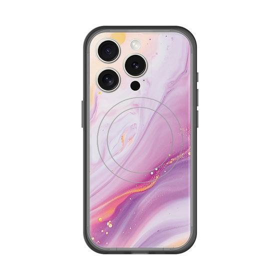 スリムプロテクションプレミアムケース with MagSafe［ Color Rain - オリジナル - Moonlit Mauve ］