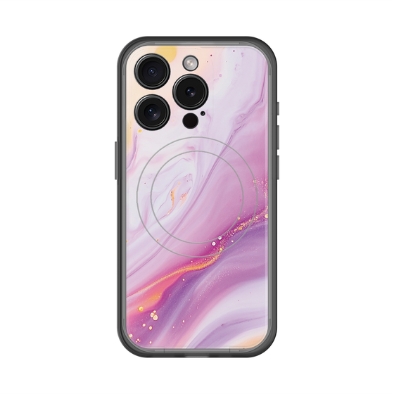 スリムプロテクションプレミアムケース with MagSafe［ Color Rain - オリジナル - Moonlit Mauve ］
