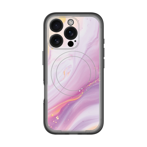 スリムプロテクションプレミアムケース with MagSafe［ Color Rain - オリジナル - Moonlit Mauve ］