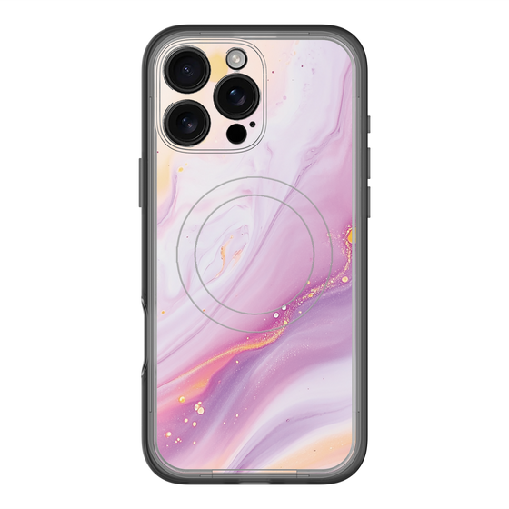 スリムプロテクションプレミアムケース with MagSafe［ Color Rain - オリジナル - Moonlit Mauve ］