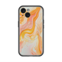 スリムプロテクションプレミアムケース with MagSafe［ Color Rain - オリジナル - Tangerine Mist ］