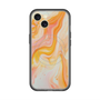 スリムプロテクションプレミアムケース with MagSafe［ Color Rain - オリジナル - Tangerine Mist ］