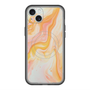スリムプロテクションプレミアムケース with MagSafe［ Color Rain - オリジナル - Tangerine Mist ］
