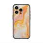 スリムプロテクションプレミアムケース with MagSafe［ Color Rain - オリジナル - Tangerine Mist ］